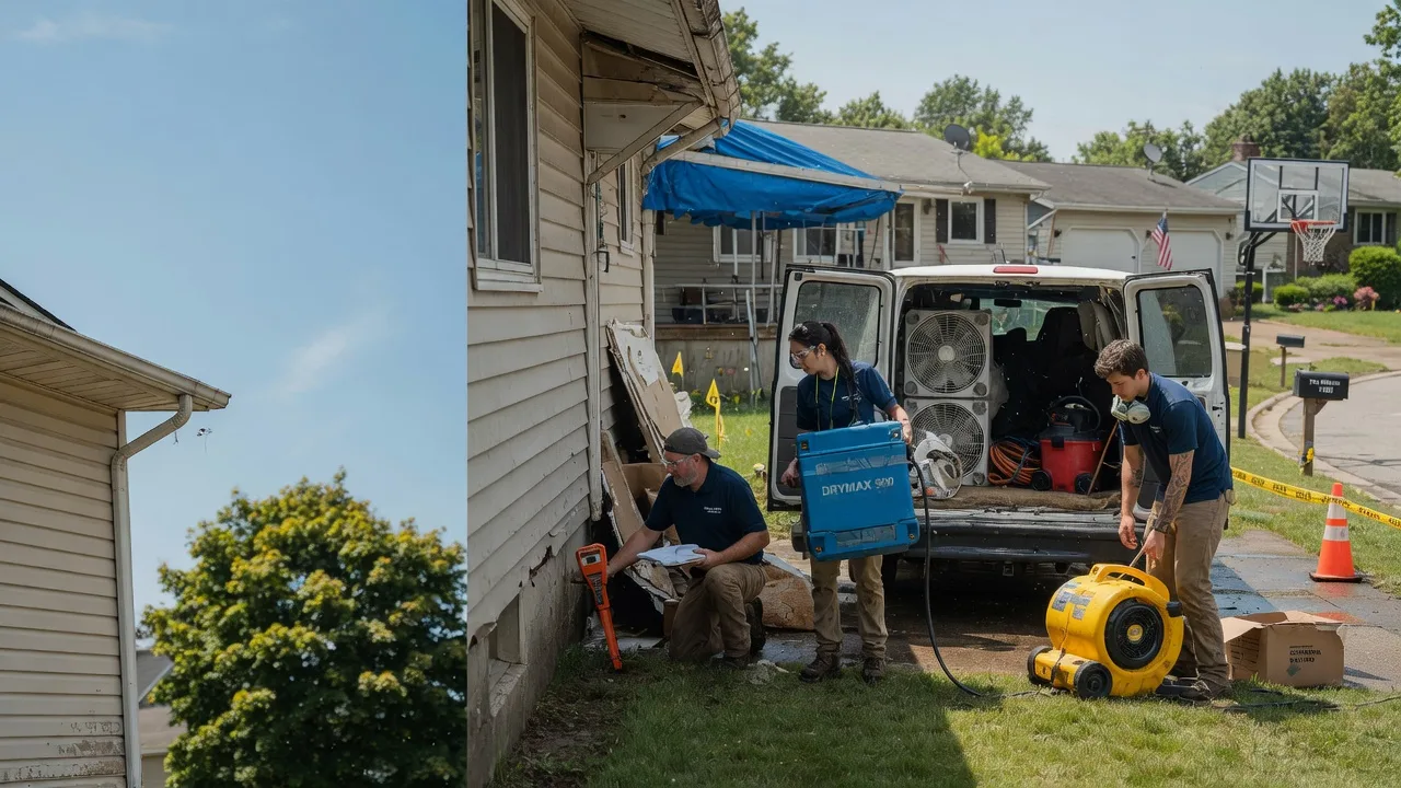 Ceiling Leak Cleanup in Luzerne, IA near me